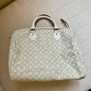 Louis Vuitton Monogram Mini Lin Speedy 30